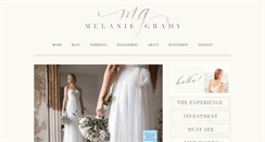 Desktop Screenshot of melaniegradyphotography.com